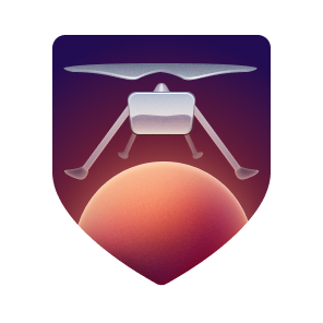 Mars Mission Badge